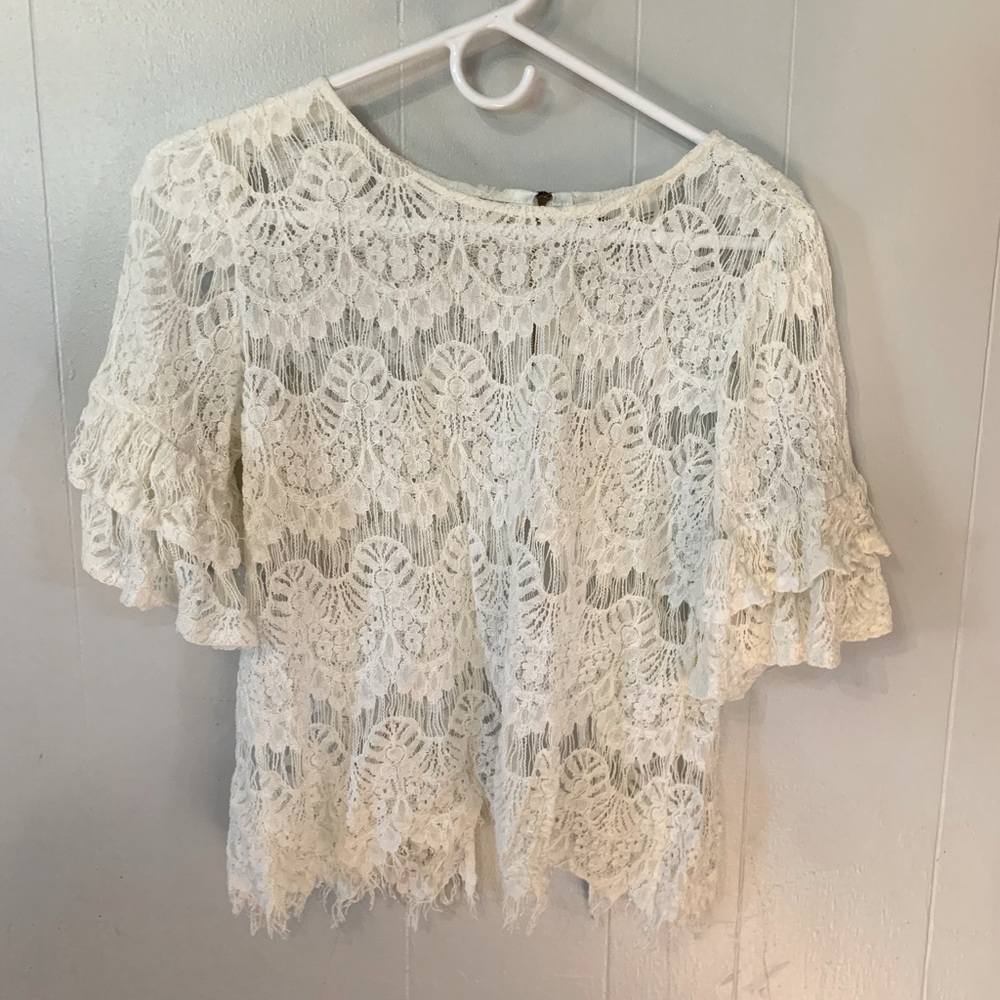 Lace Summer Crop Top
